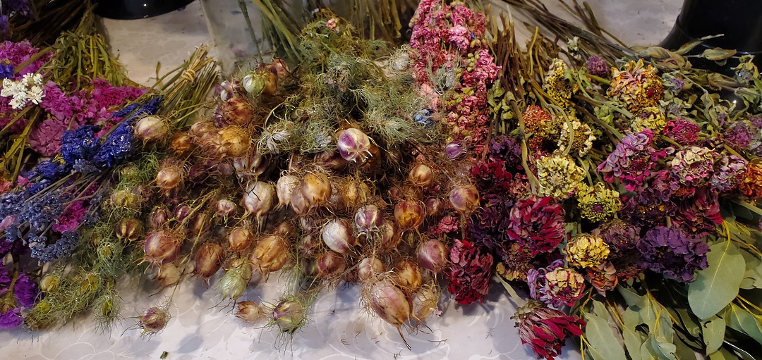 Dried Flower Workshop  - Wreath image 2
